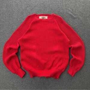 Boston Traders Red Knit Sweater
